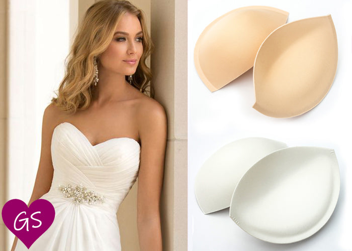 Sew in Bra Cups Gel Filled 'push Up' Bra Cups Perfect for Dressmaking &  Bridal Alterations IVORY Bra Cups 