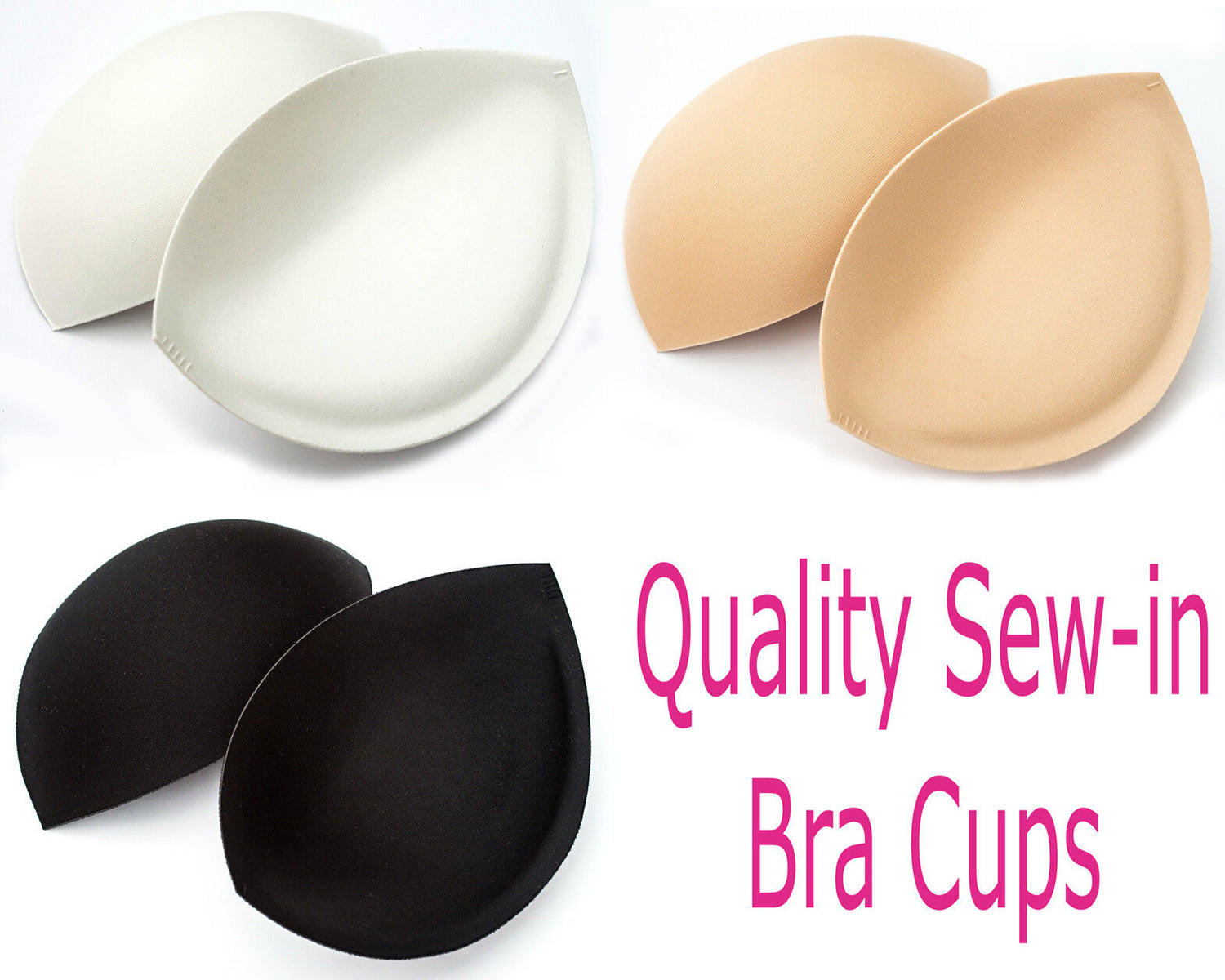 Glamour Secrets - Sew in Bra Cups, Bra Solutions, Lingerie, Nightwear