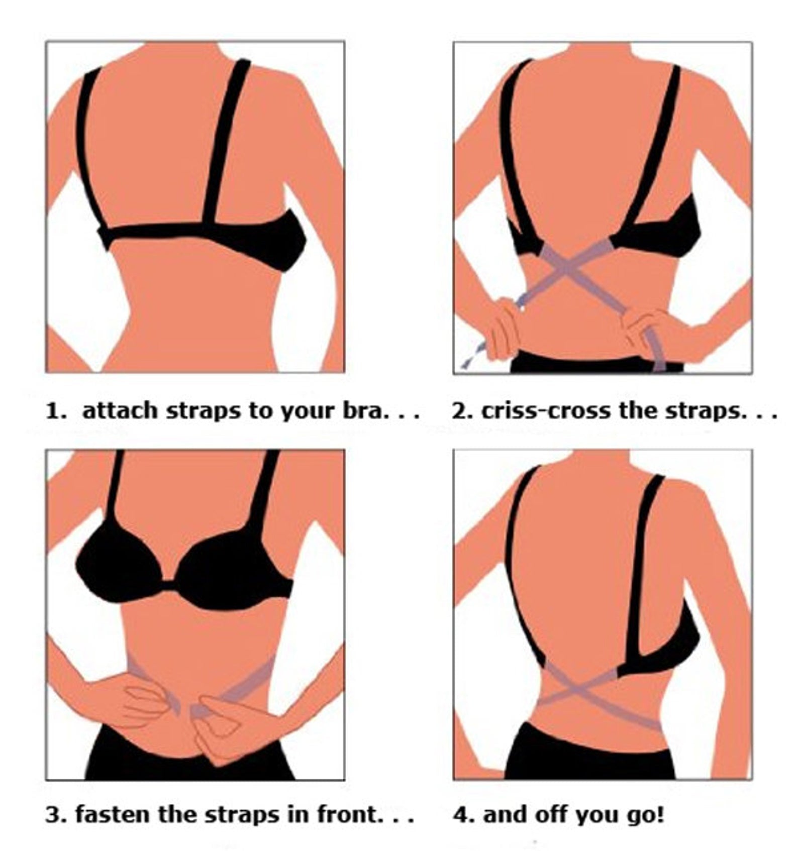 Thin back bra online